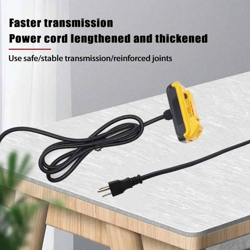 AC 110V DC 18V 20V Power Supply Converter Adapter For Dewalt For