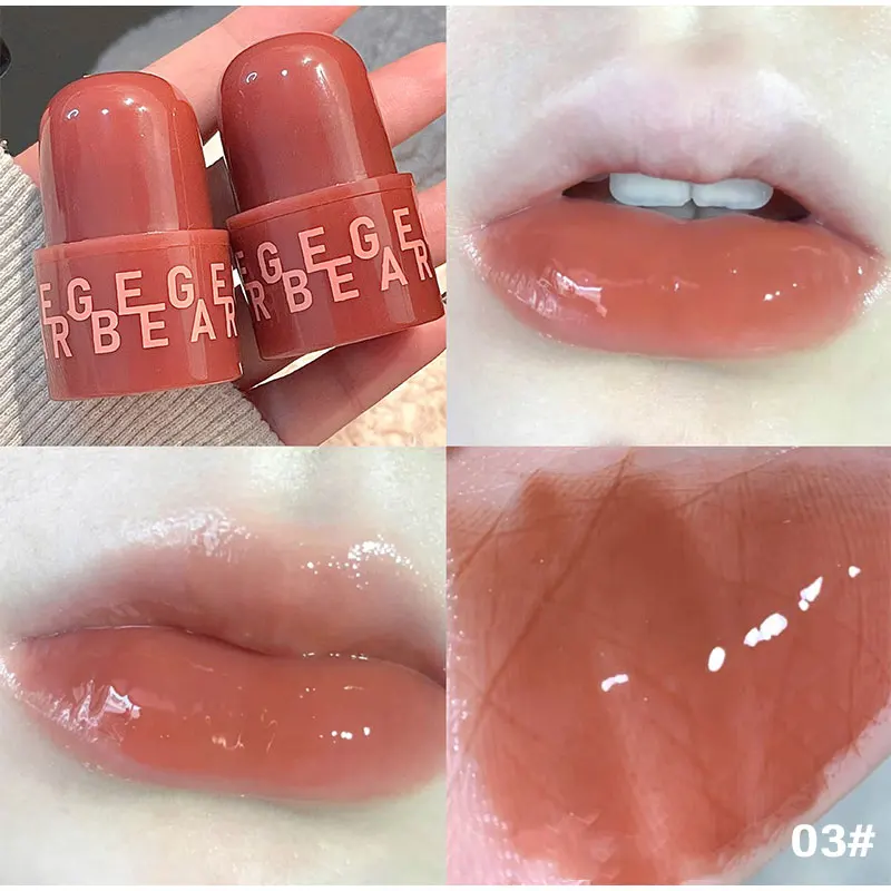 Mirror Moisturizing Lipsticks Whitening Jelly Sweet Lip Honey Lasting No Fading Seal Lip Glaze Makeup for Women Korean Cosmetics_voghion.com