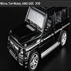1:32 Alloy Mercedes Benz G65 Suv Pull Back Diecast Car Model With Sound Light Birthday Gift Toy For Children Hot Wheels 6