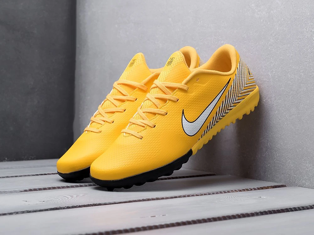 Zapatillas de fútbol Nike Mercurial Vapor XII TF, color amarillo, de verano, hombre|Calzado vulcanizado de hombre| - AliExpress