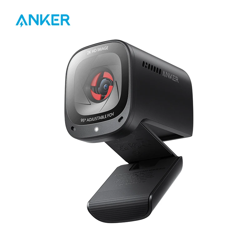 Anker PowerConf C200 2K usb webcam para computador portátil câmera mini camera profissional web cam ai cancelamento de ruído estéreo microfones de correção de pouca luz