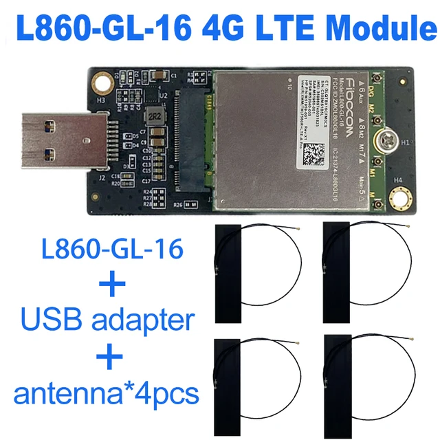 FDD-LTE Cat16 Fibocom TDD-LTE USB 4G Module Wlan Card SPS L860-GL для ноутбука HP Elitebook X360 830 840 850 6