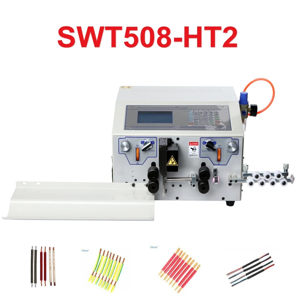 

SWT508-HT2 HT2S Peeling Stripping Cutting Machine for Computer Automatic Wire Strip Machine 0.1-10mm2 AWG7-AWG28 220V 110V