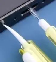 Kit di pulizia retrattile da 1/3/5 pezzi per altoparlante del telefono, spazzola per la pulizia degli auricolari, kit di pulizia del telefono cellulare