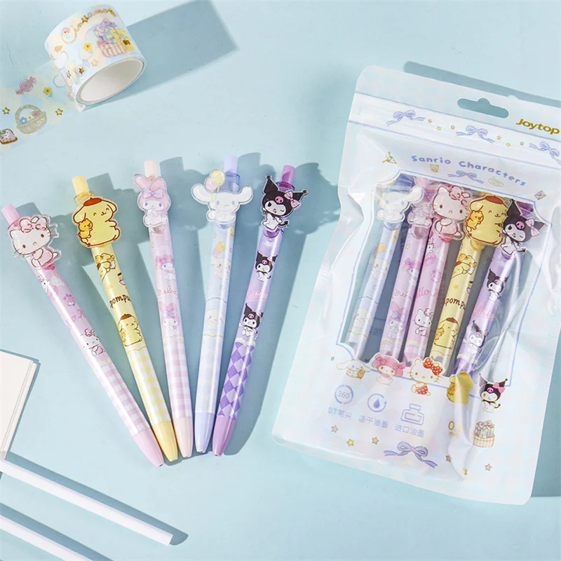 

30pcs/ лот Sanrio Kuromi мелодия корицы пресс гель Пен мило 0,5 мм черные чернила подписи ручки рекламные школьные принадлежности