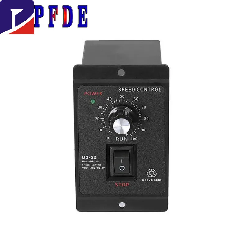 Regolatore Velocità Motore 220V Monofase Con Display Digitale - Per Motori Serie YT, Controllo 90-3000 Giri/min