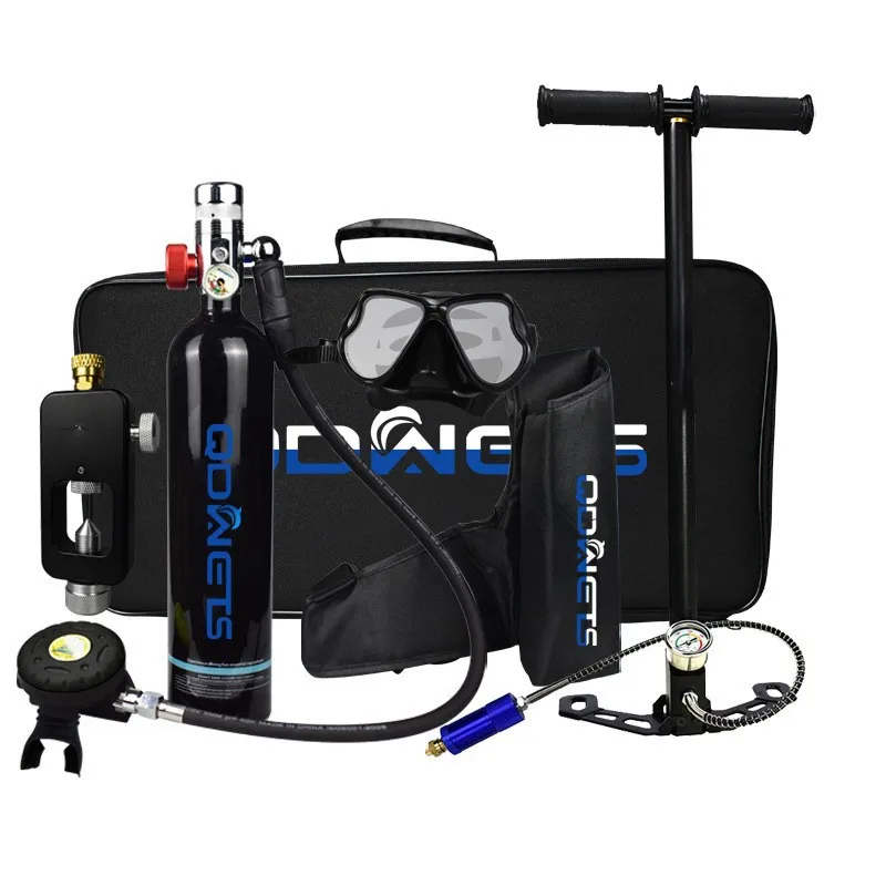 

1L Portable Oxygen Scuba Tank Dive Diving Breath Equipment groupset 15-20 Minutes