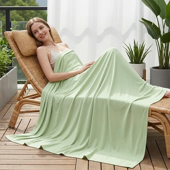Ice Silk Cooling Summer Blanket 6