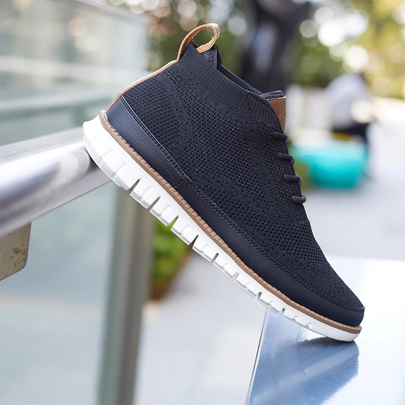 Men Sneakers Men's Mesh Casual Shoes High Top Walking Shoes Summer Outdoor Sports Fitness Sneakers Big Size 48