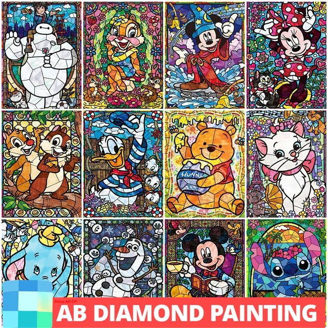 Disney Diamond Painting Winnie Pooh  Diamond Art Painting Kits Disney - 5d  Diamond - Aliexpress
