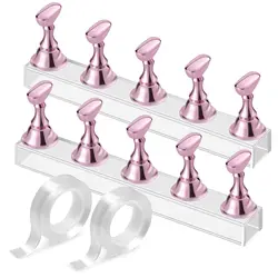 Ultimate Nail Art Master Kit: Complete Set with Brushes, Dotting Pens, Holders & Essential Tools for Salon and DIY Excellence (4pcs)