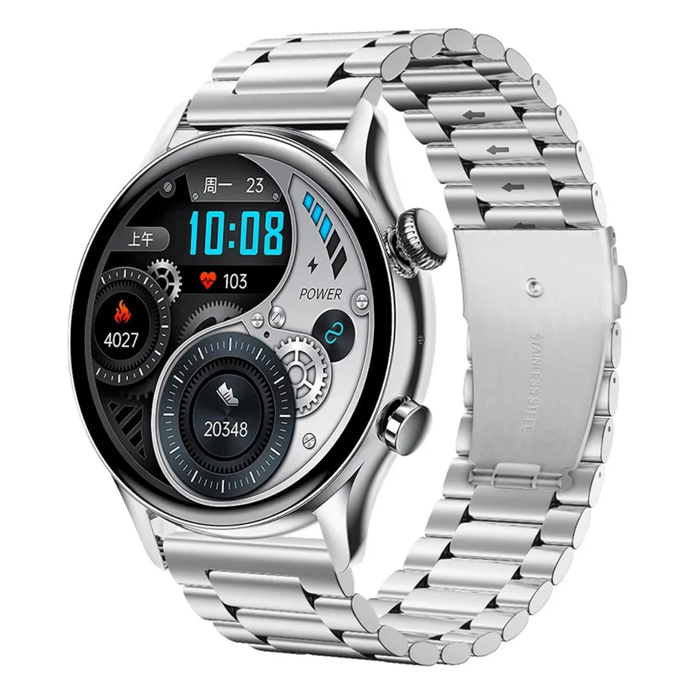 Smart Watch HK8 Pro Amoled Screen NFC Access AI Voice Bluetooth Call Heart Rate Health Monitor I30 Smartwatch Fitness Tracker 