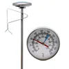 Milk Frothing Thermometer Stainless Steel Temperature Monitor 0℃~100℃/40℉~220℉ for Coffee Milk Froth Chocolate Cappuccino Food 1