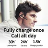 Bluetooth 5.3 Business Wireless Earphone Left Right Ear Universal LED Display With MIC Headset Ultra-long Standby For Car Driver 3
