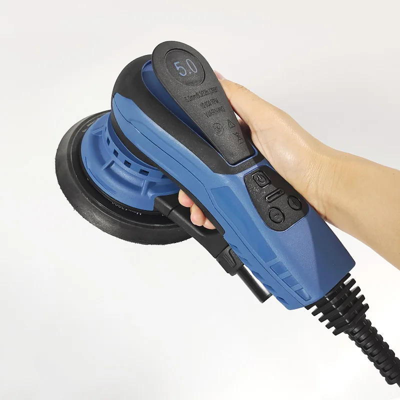 

6 Inch 150mm Electric Sandpaper Machine Without Carbon Brush Round Grinding Head Car Putty Grinding Dust-free Eccentric 5mm