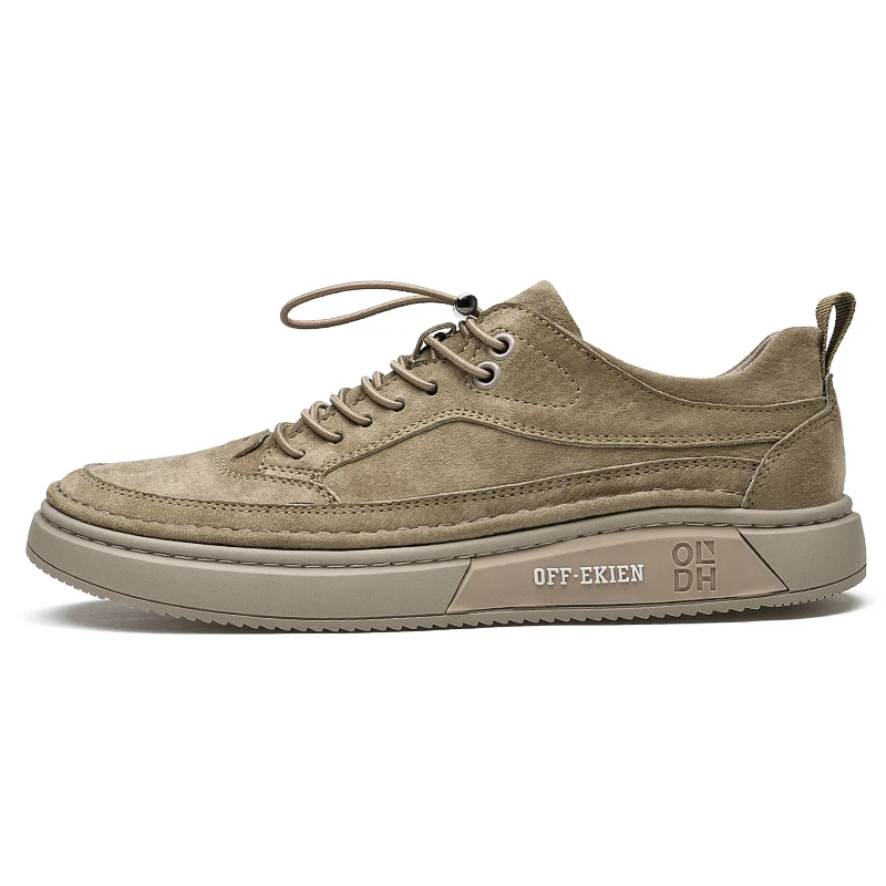 Men's Tenis Masculino Skateboard Men Shoes 38-44 Brand Genuine Leather Suede Flats Men New Luxury Casual Shoes Outdoor