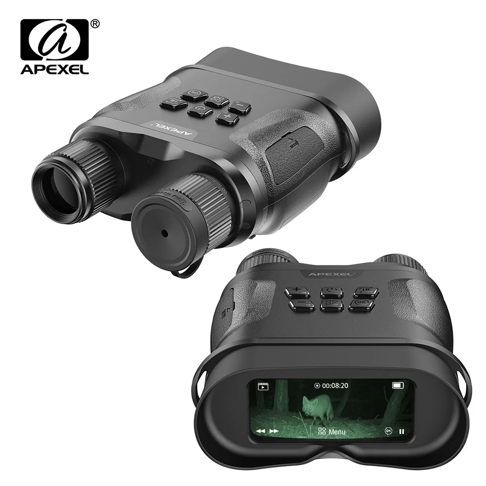 Apexel Digital Night Vision Binoculars With Video Recording Hd Infrared