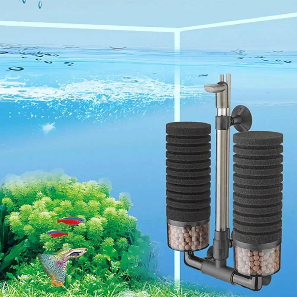 Filtro Per Acquario Per Acquario Pompa D'Aria Per Acquario Filtro In Spugna Biochimico Riutilizzabile Filtro Biologico Per Acquario Aquario Pratico
