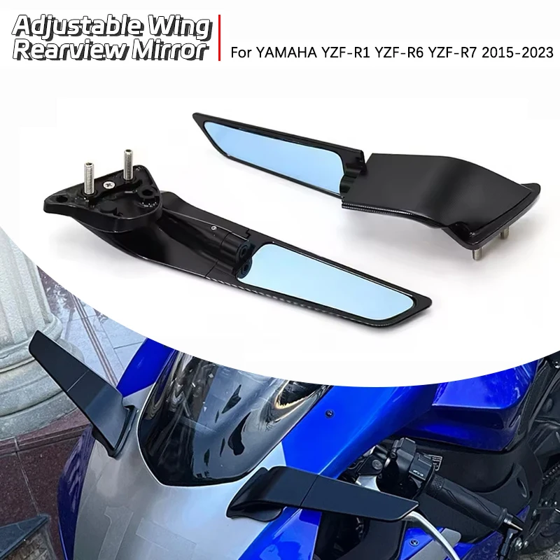 YAMAHA YZF-R1 YZF-R6 YZF-R7 2015-2024 오토바이 백미러 ..