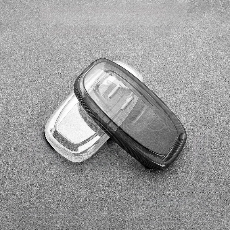 Soft Transparent TPU Car Key Protector - Premium Auto Accessory