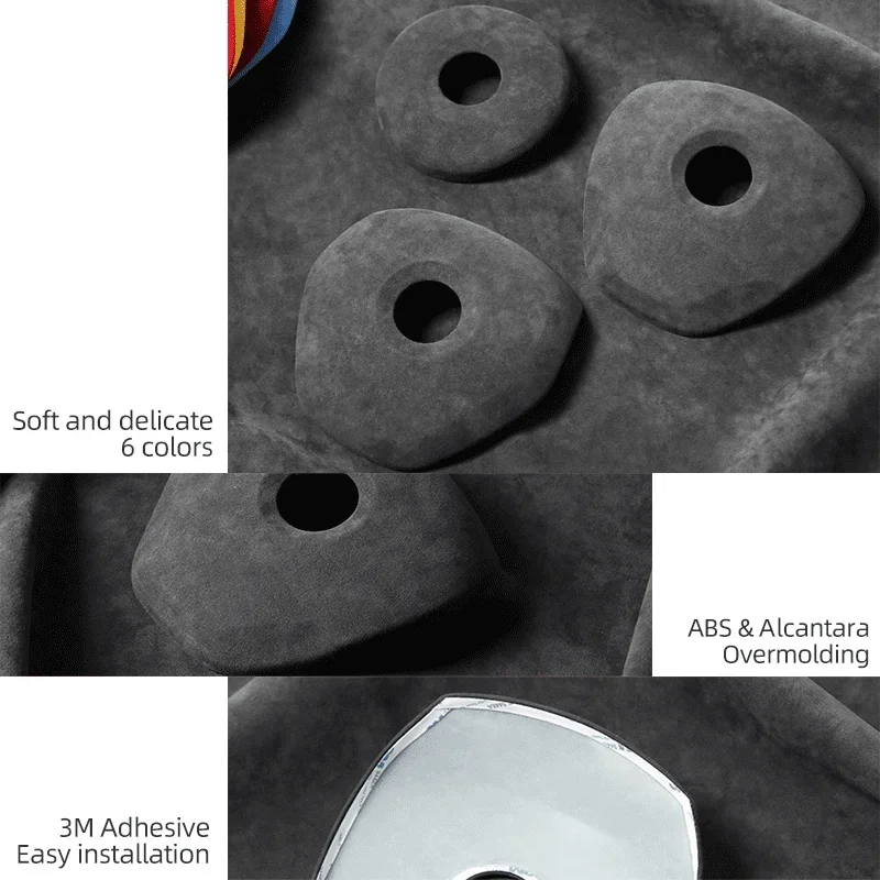 알칸타라 랩 스티어링 휠 커버 트림, 자동차 인테리어 튜닝 액세서리, BMW F20 F30 G20 G30 F31 F32 F36 F40 F34 F48