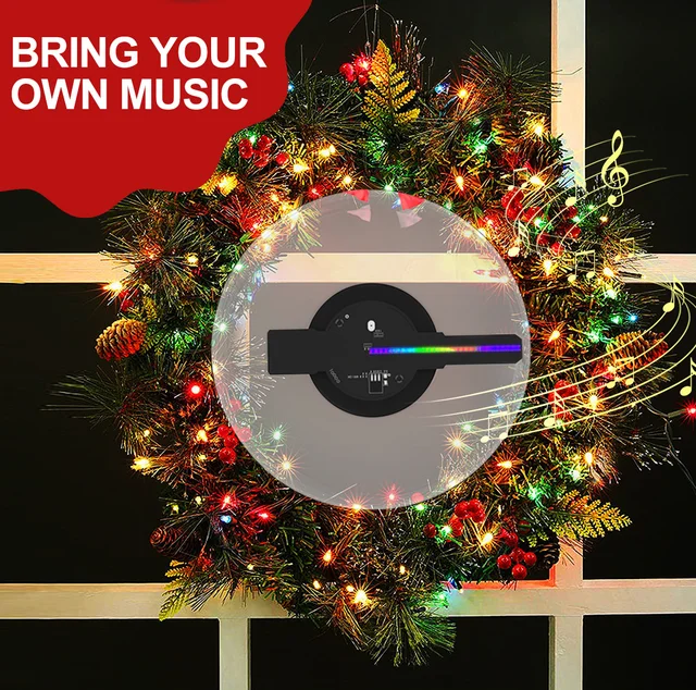 3D Hologram Projector Fan LED Sign Mini Desktop Holographic Player support Image Video Shop Bar Party Advertising Display Light 1