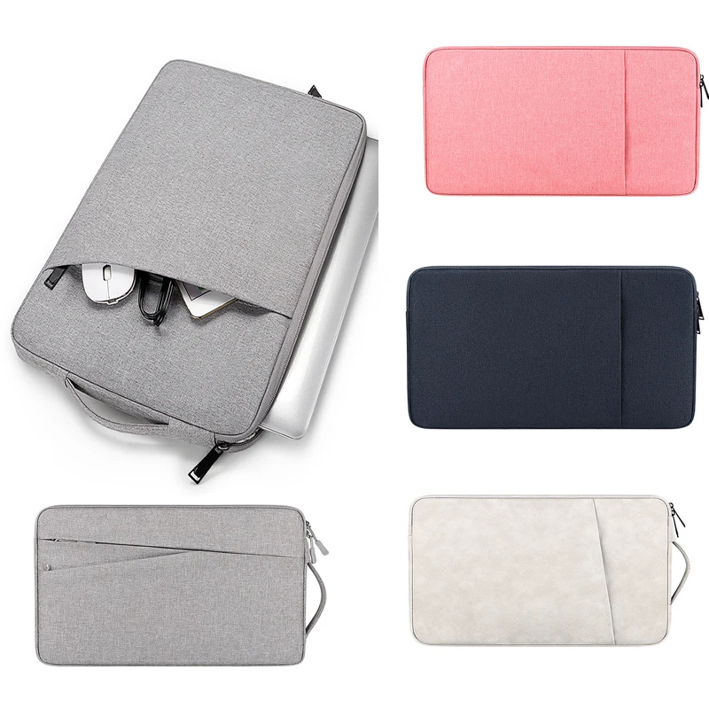 Nuova Borsa Per Laptop 14 16 13 Custodia Da 15.6 Pollici Per Macbook Air Ipad Pro 2022 2020 Mac Book M2 M1 Donna Uomo Accessori Per Cover Per Notebook