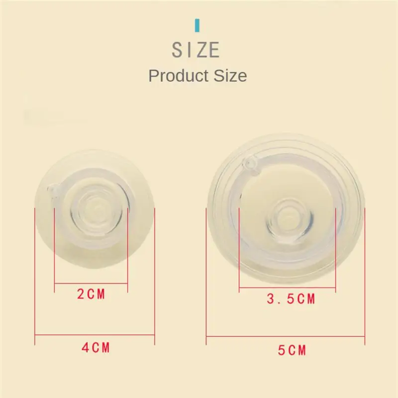 1~4PCS Standard Bore Nipple Food Grade Not Stimulating Good Elasticity Wide Bore Nipple Soft Environmental Friendly silicone nipple shield bottle accessories
