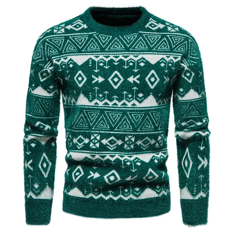 

Winter Slim Fit Mens Sweaters Casual Pullover Men Wool Sweater Clothing