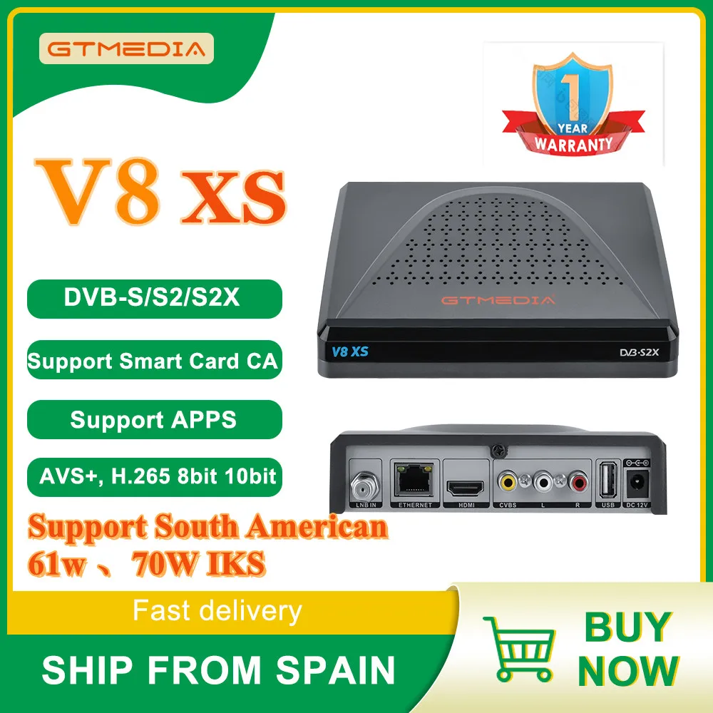 GTMEDIAV8XSsatellitereceiverDVBSS2S2XSupport61W70WIKSfor