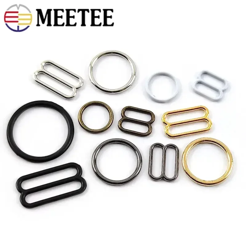10pcs Bra Strap Hooks & Clasps - 25mm Metal Adjustment Hardware For Lingerie, Bikinis, Apparel Repair - View #13