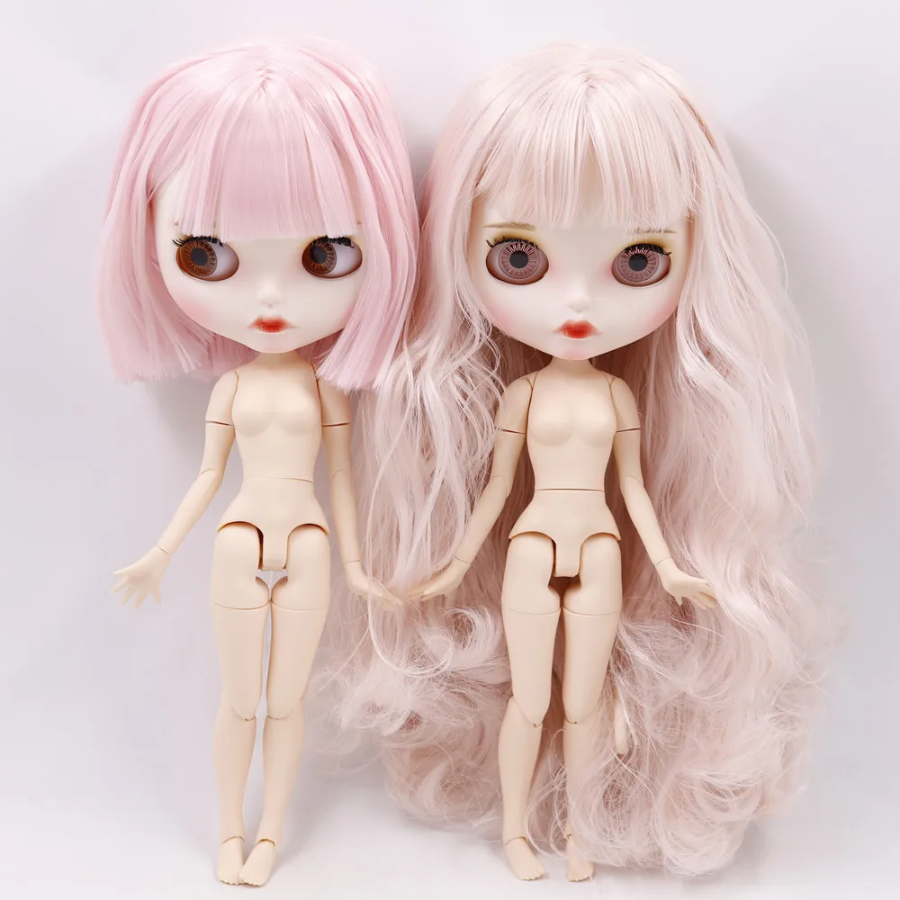 ICY DBS Blyth Doll No. 4 curved lips Custom Matte face with eyebrow Joint body 1/6 bjd anime 6