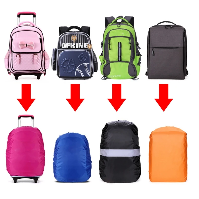 

Reflective Waterproof Backpack Rain Cover Outdoor Hiking Climbing Bag Cover