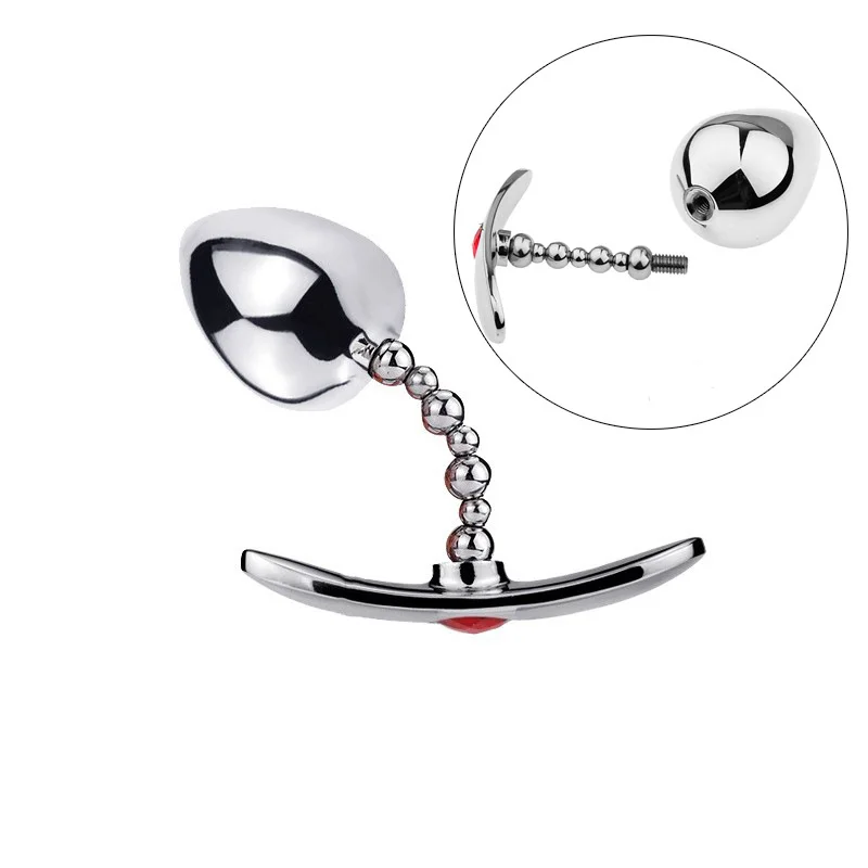 Tragbarer Analplug aus Metall mit Massagefunktion, Sexspielzeug für Frauen und Männer, Masturbation, Paare, Flirten, Spiele für Erwachsene, Produkte_voghion.com