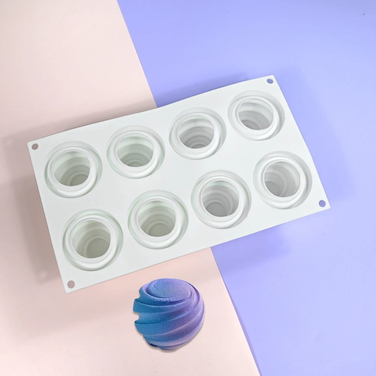 

Вращающаяся силиконовая форма в виде планеты для торта, гипсовая эпоксидная форма для украшения дома, форма для выпечки