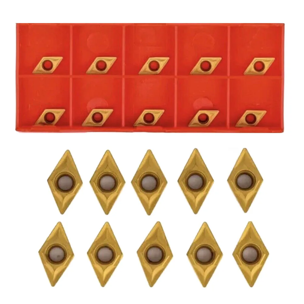 

Turning Inserts DCMT070204 Insert 50 Pcs Boring Bar Cutter Carbide Inserts DCMT070204 High Quality Hot Sale YBC251