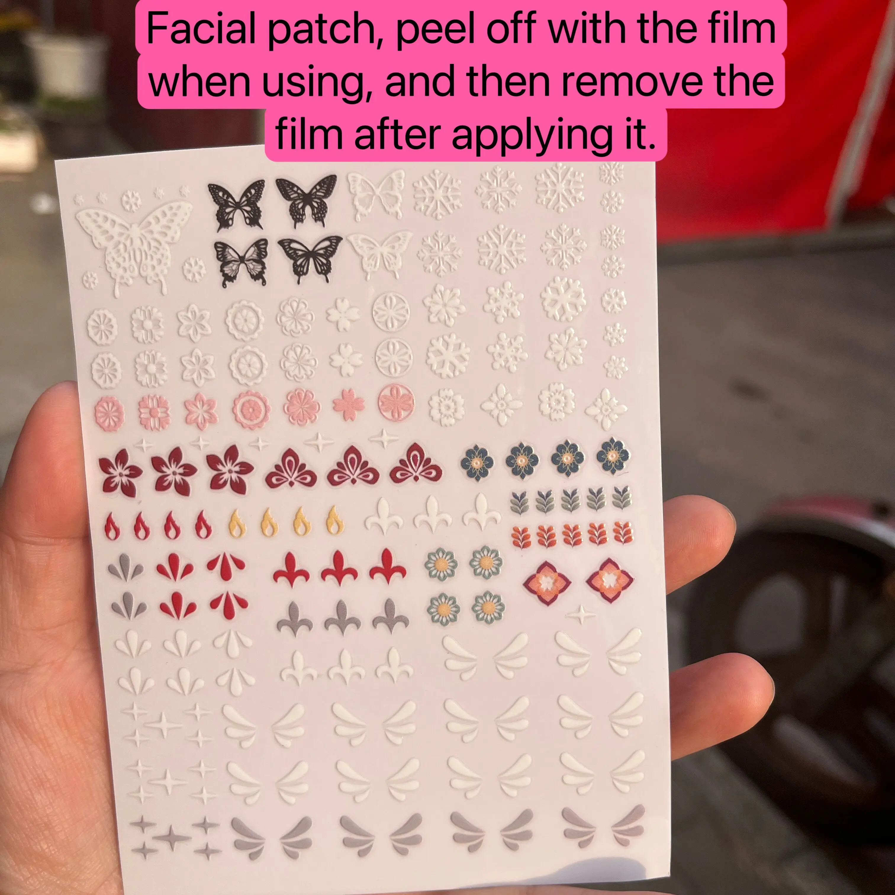 Gorgeous Eye Makeup Custom Eyelash Stickers - 17cm Labubu V1v2 Collection