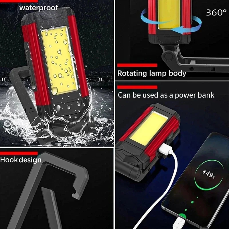 2000 Lumen Rechargeable Waterproof LED Lantern/Battery Bank
