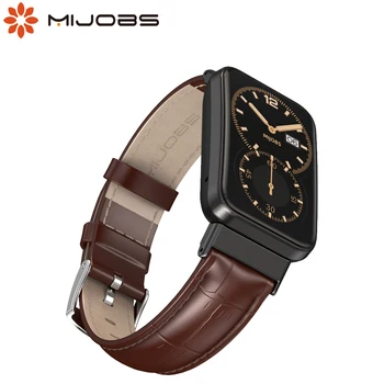 Mi Band 7 Pro Strap Leather Bracelet for Xiaomi Mi Band 7 Pro Smart Wristbands Replacement Accessories Correa Miband 7 Pro