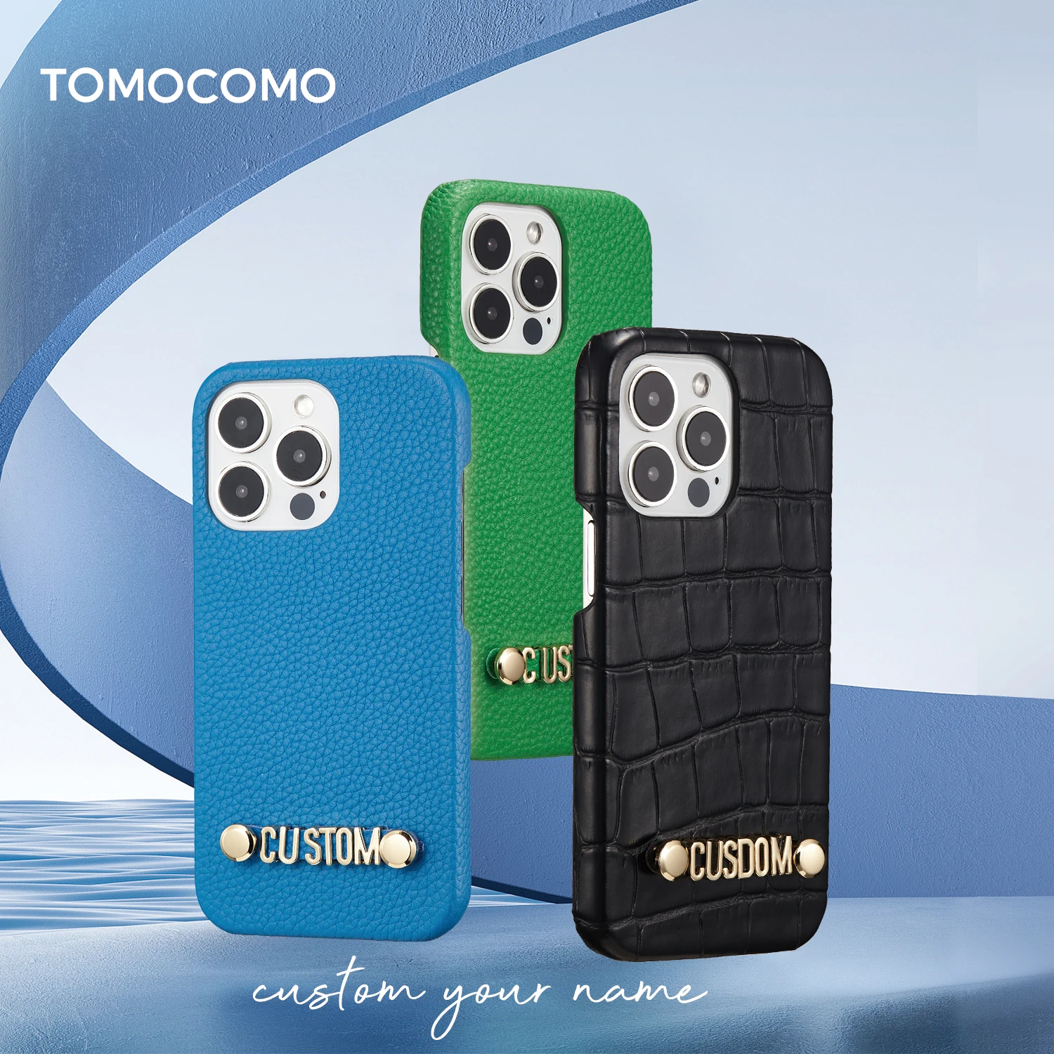 Personalized Custom Name Cute MIni Letters Luxury Leather Phone Case For IPhone15 14ProMax 14Plus 13Promax 13 12 11 XR 7P Cover