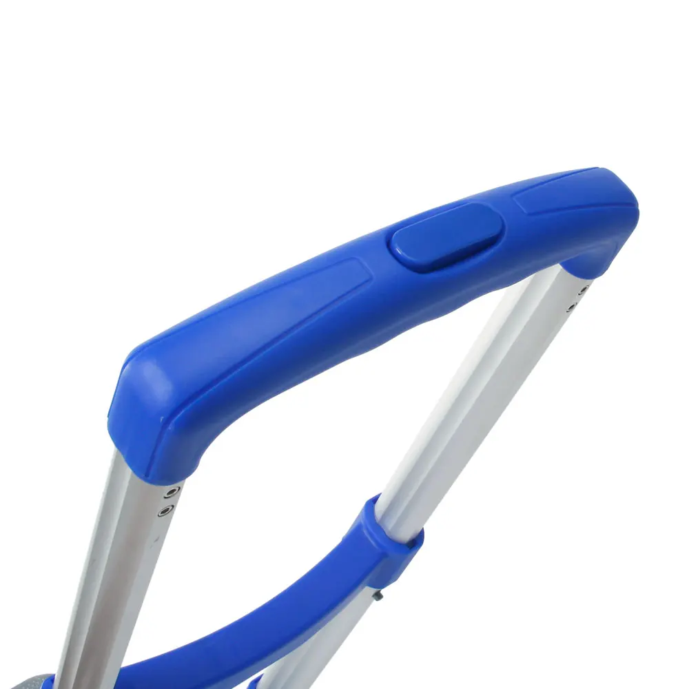 Portable Folding Collapsible Aluminum Cart Dolly Push Truck Trolley Blue