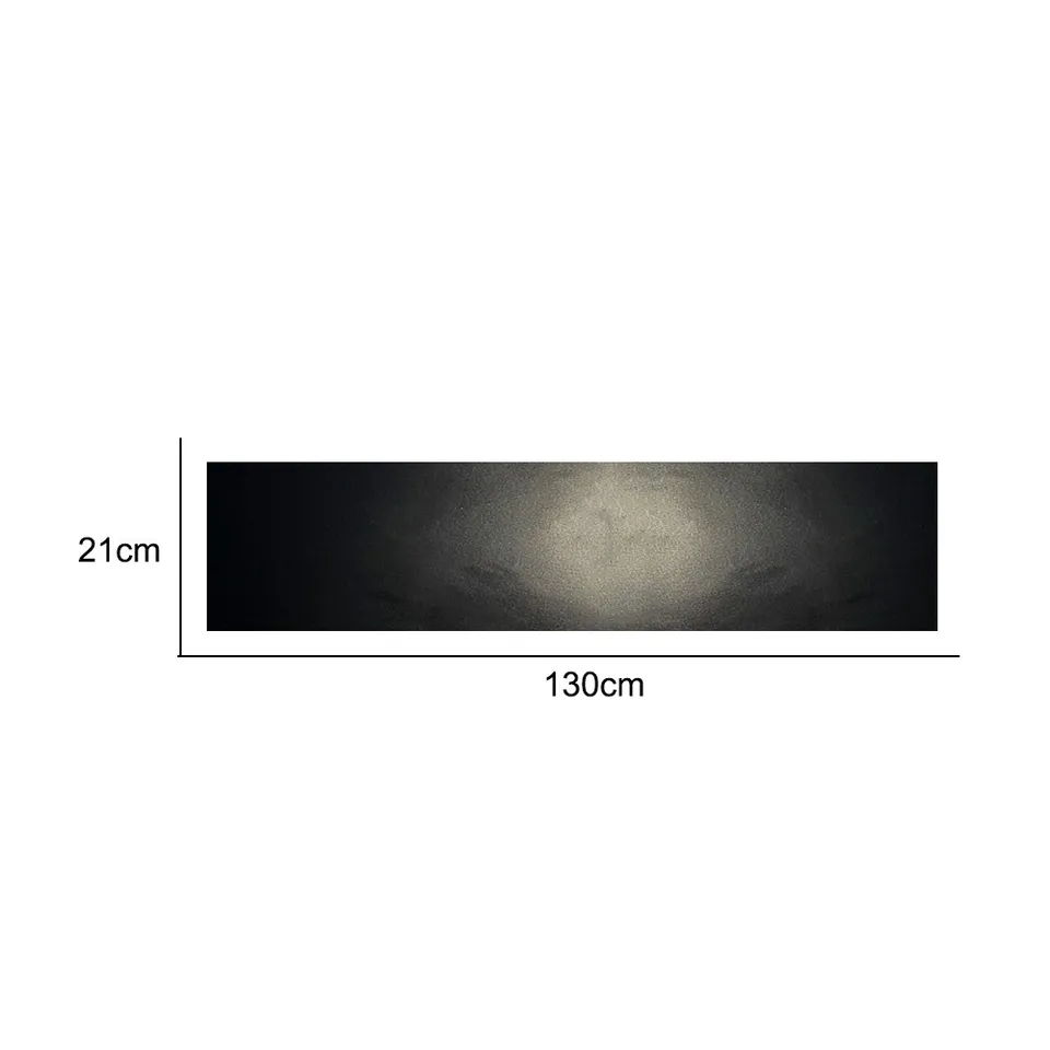 Car Gloss Black Sun Strip 140X20CM Universal Car Van Windscreen