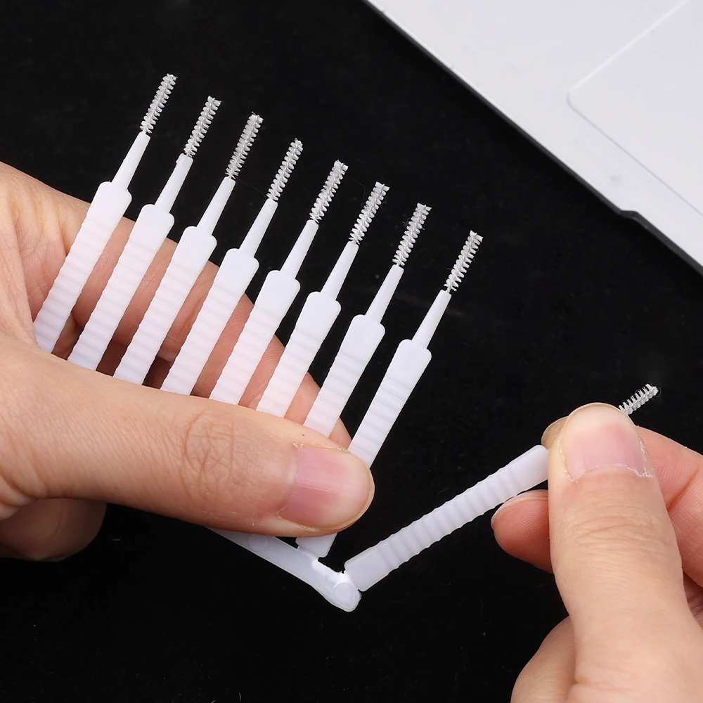 1-50PCS Mini Cleaning Brush Computer Keyboard Mobile Phone Hole Port thumbnail 9