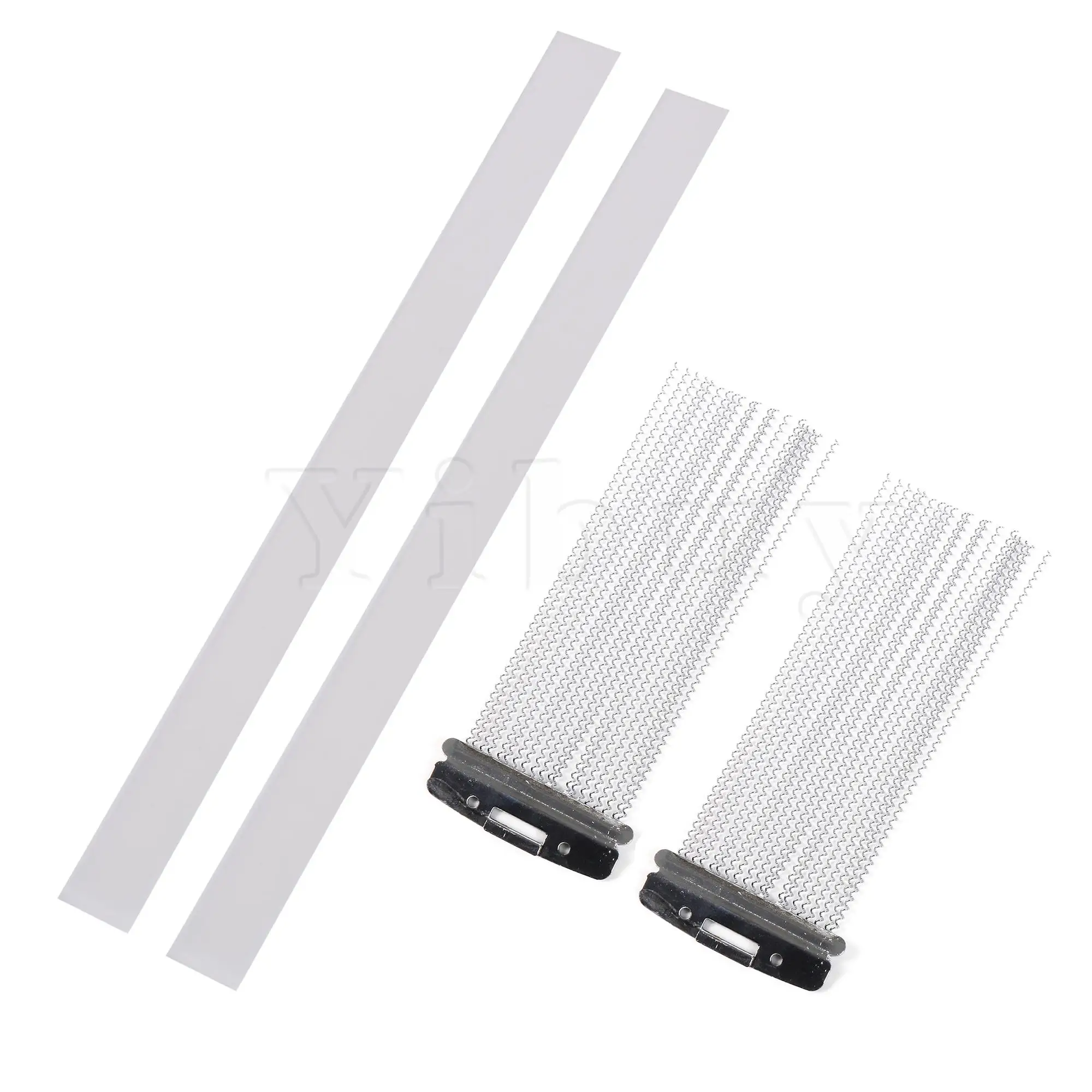 

Yibuy 4 шт. 20 нитей змеевидной барабанной проволоки перкуссионные детали половина дизайна w/ремни