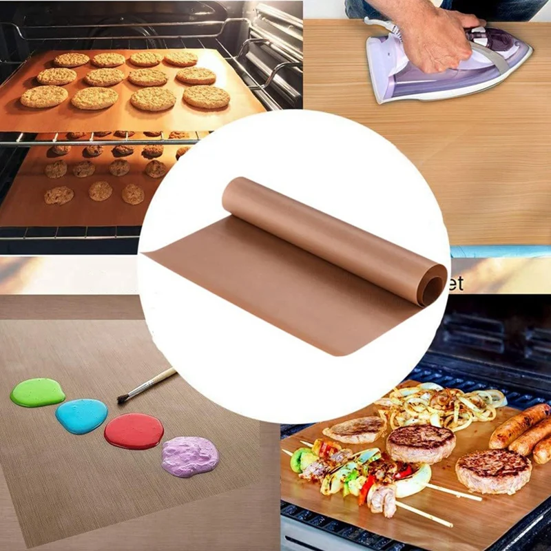 Tshirt Ruler PTFE Sheets Heat Tape Brown 3 PTFE Sheets Heat Press 16X12inch Tshirt Ruler Guide Vinyl Alignment Tshirt Heat Press Tools
