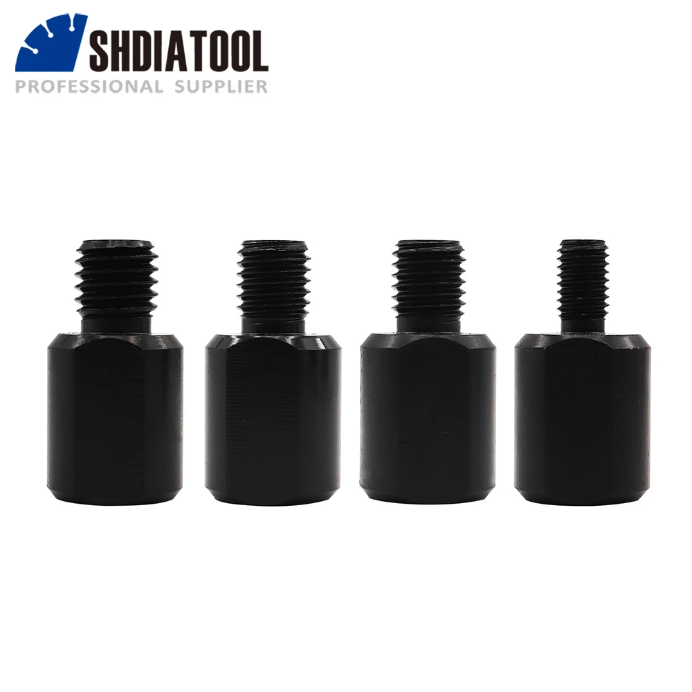SHDIATOOL Different Thread Diamond core bits adapter M14 to M10 or M14 to 5/8 or 5/8 to M14 Grinding wheel Connection Converter