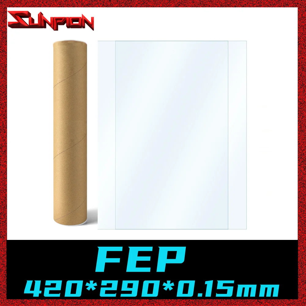 3D printer parts NFEP(PFA)/FEP Film For Photon M3 MAX 3D Printer Parts Rack Accessories 3D Printer Parts Injection Release Film