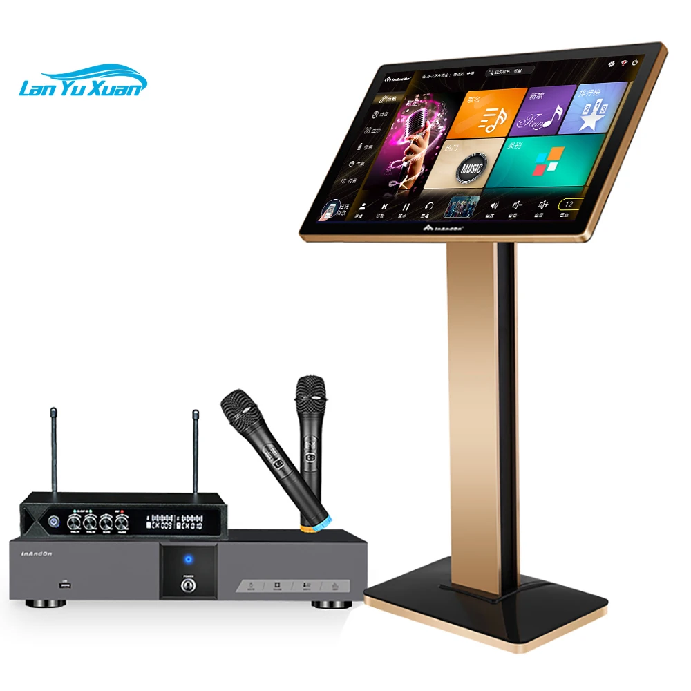 Hot Professional Karaoke System V5 Max 6Tb Touch Screen Ktv Karaoke Player Set Rockolas Jukebox Inandon Macchina Per Karaoke Cinese