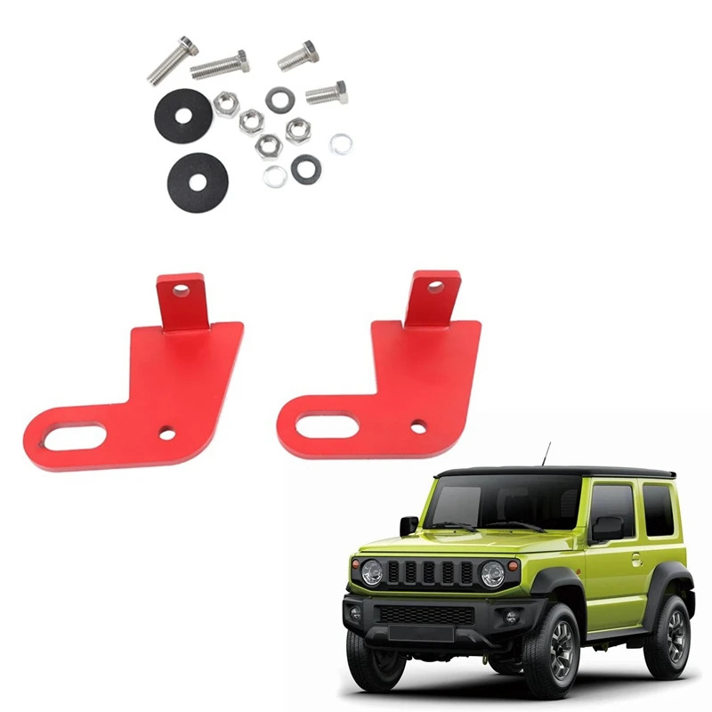 

Car Rear Bumper Trailer Towing Hook Kit For Suzuki Jimny 2019 2020 2021 JB64 JB74 Car External Accessory Styling