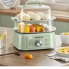 MultiFunction Electric Steamer, 3Tier Steaming Pot for Home Use, Compact Steamer for Buns and Dumplings, Easy Clean Appliance 4